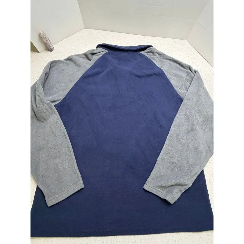 Dallas Cowboys Authentic quarter-zip pullover Size Medium Navy/Gray